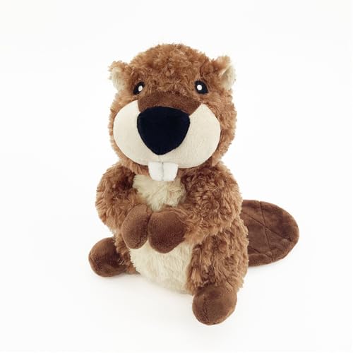 Ueiwffzo Kuscheltier Murmeltier Plüschtier 25cm Niedlich Welpen Spielzeug Kinder Stofftier zum Kuscheln und Spielen Geschenke für Mädchen und Jungen Kinder von Ueiwffzo