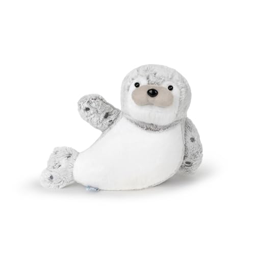 Ueiwffzo Kuscheltier Robben Seeelefanten 35cm Plüschtier Kawaii Stofftier Plüsch Kissen zum Kuscheln Spielen, Kuscheltier Spielzeug Tier Geschenke für Kinder (Robben A) von Ueiwffzo