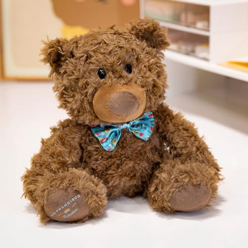 Ueiwffzo Kuscheltier Teddybär, Bär Kuschelbär Plüschtier, Bear Plüschpuppe 23cm Teddybär Plüsch Spielzeug Stofftier Geschenk für Kinder Mädchen (Hellblau) von Ueiwffzo