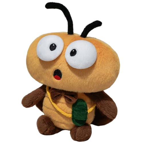 Ueiwffzo Niedliches Plüschtier Kakerlaken Kuscheltier Plüschpuppe, 21cm Flauschiger Plüsch Puppe, Spielzeug Geburtstag Geschenke für Kinder Ueiwffzo Niedliches Plüschtier Kakerlaken Kuscheltier Plüschpuppe, 21cm Flauschiger Plüsch Puppe, Spielzeug Geburtstag Geschenke für Kinder von Ueiwffzo
