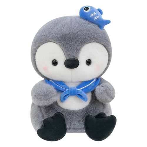 Ueiwffzo Pinguin Kuscheltier Puppe, PlüSchtier Kuscheltier für Mädchen, GroßE Stofftier-PlüSchpuppe, Geschenk für Kinder (60cm) von Ueiwffzo