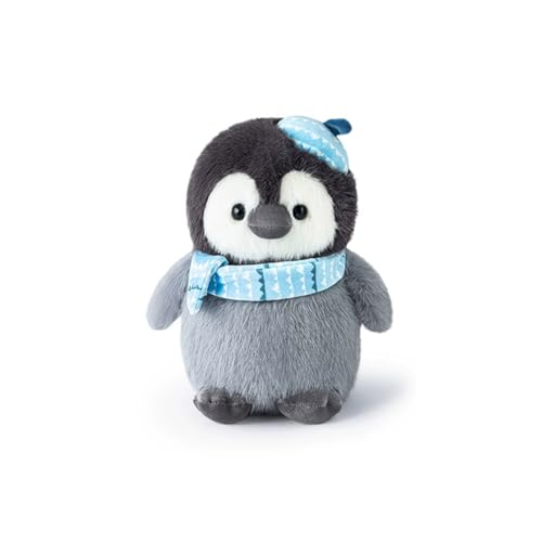 Ueiwffzo Pinguin Stofftier Plüschtier, Süße Cartoons Kuscheltier Plüschpuppen Pinguin, Plüsch Spielzeug zum Kuscheln & Spielen Geschenke für Kinder (25cm,D) von Ueiwffzo