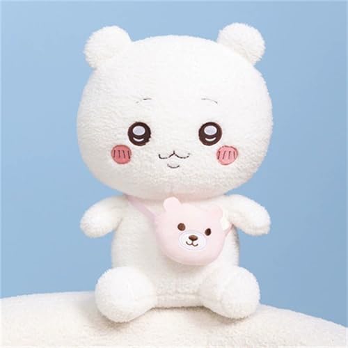 Ueiwffzo Plüsch Kuscheltier niedlich Kleine Tiere Plüschtier, Weich Süßes Katzen Kaninchen Kuscheltier Spielzeug Tier für Erwachsene und Kinder Geschenke (23cm,Weiße Katze) von Ueiwffzo