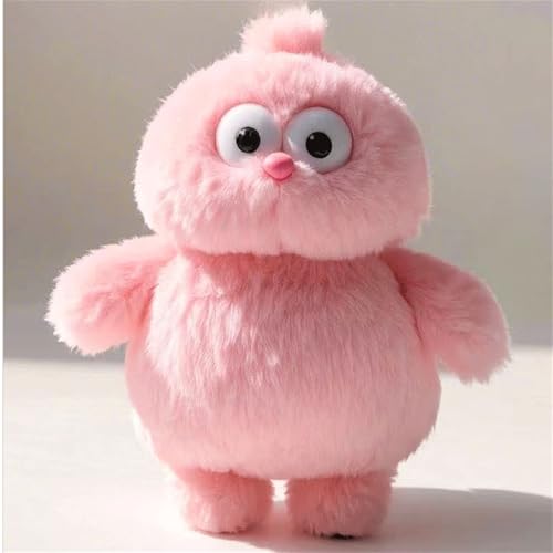 Ueiwffzo Plüschtier Rosa Küken 20cm, Weiche Gemütliches Kuscheltier Plüschpuppe, Plüsch Küken Spielzeug Wurfkissen, Geschenke für Erwachsene und Kinder von Ueiwffzo