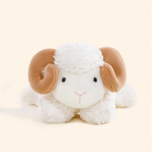 Ueiwffzo Schafe Plüschtier, Niedlich Schaf Kuscheltier Plüschpuppen, Kinder Plüschtier, Kuscheltier Für Babys, Spielzeug Stofftier, Geschenke für Kinder (38cm) von Ueiwffzo