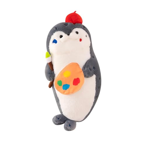 Ueiwffzo Siegel Plüschtier Kuscheltiere, 70cm Kuscheltier zum Kuscheln & Spielen Plüsch Spielzeug, Weiche Siegel Plüschpuppen Kuscheltier für Kinder (Maler) von Ueiwffzo
