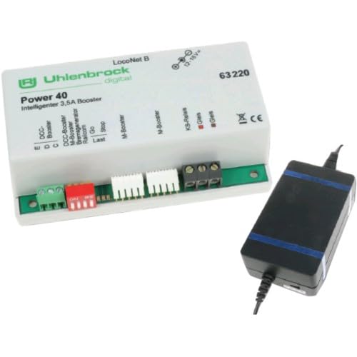 63260 Power 40 LN, 4A LocoNet-Booster optoentkoppelt 63260 Power 40 LN, 4A LocoNet-Booster optoentkoppelt von Uhlenbrock