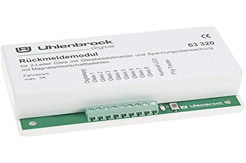 Uhlenbrock 2L-Gleis Rückmeldemodul, Standard, Modellbahn-Zubehör, Modellbahn Gleis Uhlenbrock 2L-Gleis Rückmeldemodul, Standard, Modellbahn-Zubehör, Modellbahn Gleis von Uhlenbrock