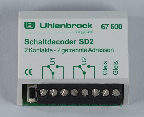 Uhlenbrock 67600 SD2 Schaltdecoder von uhlenbrock