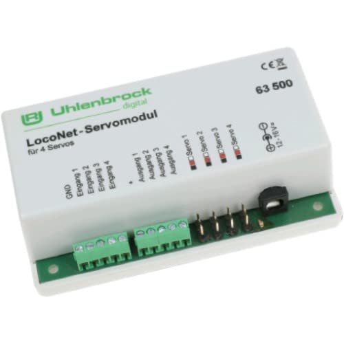 Uhlenbrock - Loconet Servodecoder (11/20) * - UH63500 von Uhlenbrock