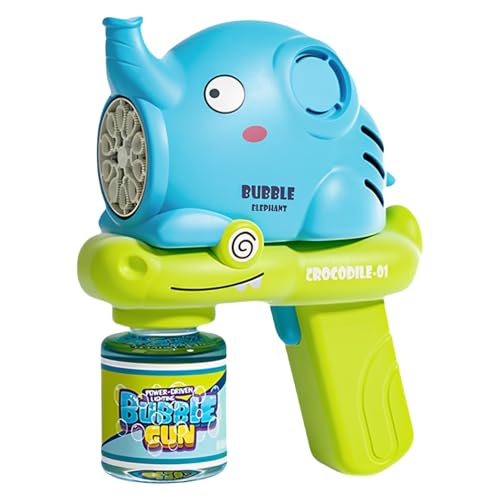 Uhngw Automatische Blasenmaschine, automatische Bubble -Gebläse - Cartoon Elephant Batterie betrieben Bubble Blower - Kreatives süßes Spielzeug im Freien für Kinder Erwachsene. von Uhngw