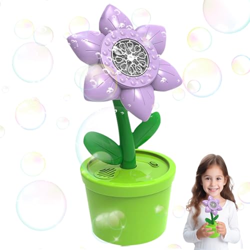 Uhngw Blumenblasenmaschine, Sonnenblumenblasengebläse | Blumenblasenhersteller mit Musik & Lichtern - Batteriebetriebene Outdoor -Spielzeug für Kinder über 3+ Jahre, umfasst 2 Flaschen Nachfüllungen Uhngw Blumenblasenmaschine, Sonnenblumenblasengebläse | Blumenblasenhersteller mit Musik & Lichtern - Batteriebetriebene Outdoor -Spielzeug für Kinder über 3+ Jahre, umfasst 2 Flaschen Nachfüllungen von Uhngw