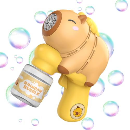 Uhngw Elektrische Bubble -Maschine, Handheld Bubble Machine | Niedliche Capybara Automatische Bubble Machine | Sommer im Freien, tragbare Handspielzeug für Parks, Strände, Hinterhöfe Uhngw Elektrische Bubble -Maschine, Handheld Bubble Machine | Niedliche Capybara Automatische Bubble Machine | Sommer im Freien, tragbare Handspielzeug für Parks, Strände, Hinterhöfe von Uhngw