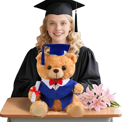 Uhngw Graduation Bear 2025 - Niedlicher 25 cm Mit Abschlusshut | Festliches Geschenk Zur Einschulung Schulabschluss Uni Für Kinder Mädchen Uhngw Graduation Bear 2025 - Niedlicher 25 cm Mit Abschlusshut | Festliches Geschenk Zur Einschulung Schulabschluss Uni Für Kinder Mädchen von Uhngw
