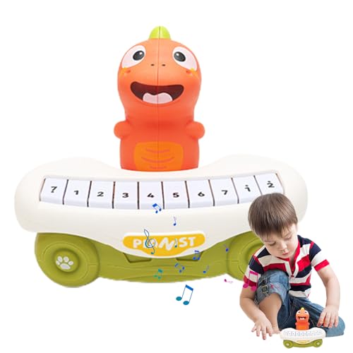 Uhngw Klavierspielzeug -Tastatur für Kinder, Kinderspielzeug Klavier -Tastatur | Kleines Klavier mit Tierdesign - Interaktives Instrument mit farbenfrohen Lichtern, elektrischer Bildung für die Uhngw Klavierspielzeug -Tastatur für Kinder, Kinderspielzeug Klavier -Tastatur | Kleines Klavier mit Tierdesign - Interaktives Instrument mit farbenfrohen Lichtern, elektrischer Bildung für die von Uhngw