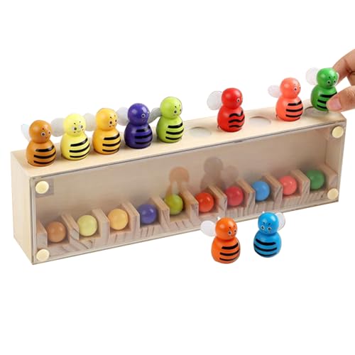 Uhngw Memory Spiel Paare Finden - Frühförderung Spielzeug - Holzspielzeug Für Kinder Mädchen Kindergarten Form von Uhngw