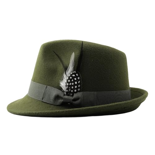 Uhngw Oktoberfest Hüte,Festival Kopfbedeckungen für Herren - Eleganter Filzhut für Erwachsene Bierfest Traditionelle Aktivitäten Foto Uhngw Oktoberfest Hüte,Festival Kopfbedeckungen für Herren - Eleganter Filzhut für Erwachsene Bierfest Traditionelle Aktivitäten Foto von Uhngw