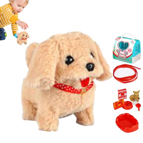 Uhngw Realistischer Roboterhund, Roboterhund | Roboter Welpe Hund realistisch,Plüsch Haustier, interaktives elektronisches Stofftier, Gehen, Bellen, Schwanzwedel für Kinder und Erwachsene Uhngw Realistischer Roboterhund, Roboterhund | Roboter Welpe Hund realistisch,Plüsch Haustier, interaktives elektronisches Stofftier, Gehen, Bellen, Schwanzwedel für Kinder und Erwachsene von Uhngw