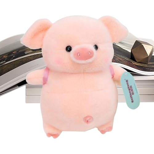 Uhngw Schwein-Plüschtier,Plüschschwein-Tier | Kuscheliges Stoffpuppen-Cartoon-Schwein-Spielzeug,Kinder schlafen weiches Dekokissen, Haushaltsdekoration, entzückende Puppen für Wohnzimmer, Schlafsaal Uhngw Schwein-Plüschtier,Plüschschwein-Tier | Kuscheliges Stoffpuppen-Cartoon-Schwein-Spielzeug,Kinder schlafen weiches Dekokissen, Haushaltsdekoration, entzückende Puppen für Wohnzimmer, Schlafsaal von Uhngw