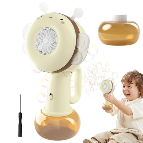 Uhngw Seifenblasengenerator,Handheld Seifenblasenspielzeug Mit LED-Beleuchtung | Festzubehör, Gartenaktivitäten & Spaß Für Familienfeste Und Draußenspiel Uhngw Seifenblasengenerator,Handheld Seifenblasenspielzeug Mit LED-Beleuchtung | Festzubehör, Gartenaktivitäten & Spaß Für Familienfeste Und Draußenspiel von Uhngw