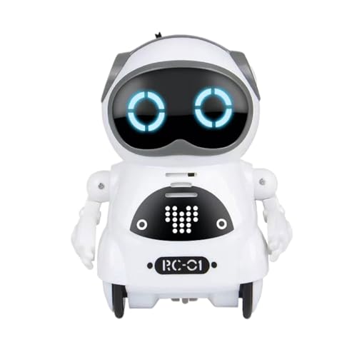 Uhngw Spielzeugroboter, Roboter für Kinder, Intelligente Taschenmusik-Roboterspielzeuge, Interaktiver Dialog, Singen und Tanzen, Lern- und Lernspielzeug, elektrischer Roboter für Zuhause, Schule, Uhngw Spielzeugroboter, Roboter für Kinder, Intelligente Taschenmusik-Roboterspielzeuge, Interaktiver Dialog, Singen und Tanzen, Lern- und Lernspielzeug, elektrischer Roboter für Zuhause, Schule, von Uhngw