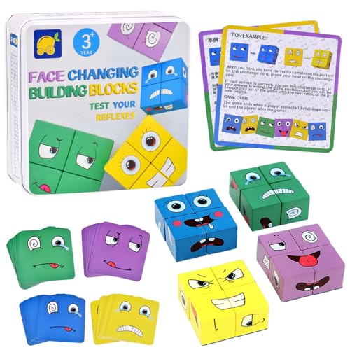 Gesichter Puzzle UieaMsio Bauwürfel Ausdruck Holzpuzzle, Ausdruck Holzwürfel Puzzle, Montessori Lernspielzeug für Kinder, Puzzle Bauwürfel Gesichter für Kinder Weihnachten Geschenk Gesichter Puzzle UieaMsio Bauwürfel Ausdruck Holzpuzzle, Ausdruck Holzwürfel Puzzle, Montessori Lernspielzeug für Kinder, Puzzle Bauwürfel Gesichter für Kinder Weihnachten Geschenk von UieaMsio