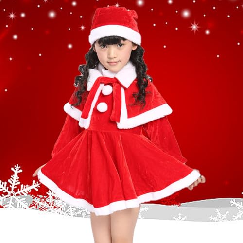 UieaMsio Weihnachtsfrau Kleid Mädchen Kinder,Santa Weihnachtsmann Kostüm Set,Nikolauskleid Mädchen, Weihnachtsmann Kostüm Kinder,Kinder Weihnachtskleid 100 UieaMsio Weihnachtsfrau Kleid Mädchen Kinder,Santa Weihnachtsmann Kostüm Set,Nikolauskleid Mädchen, Weihnachtsmann Kostüm Kinder,Kinder Weihnachtskleid 100 von UieaMsio