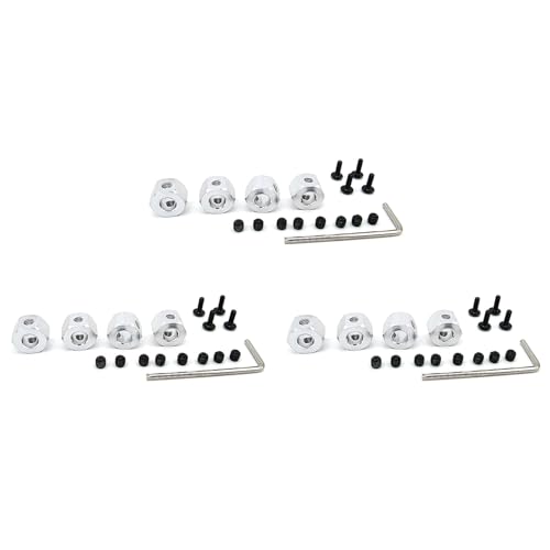 Uikdjgu 12 STÜCKE 5 mm Bis 12 mm Metall Kombinierer Rad Naben Sechskant Adapter für D12 C14 C24 C34 MN D90 D91 MN99S RC Auto Upgrade Teile, Uikdjgu 12 STÜCKE 5 mm Bis 12 mm Metall Kombinierer Rad Naben Sechskant Adapter für D12 C14 C24 C34 MN D90 D91 MN99S RC Auto Upgrade Teile, von Uikdjgu
