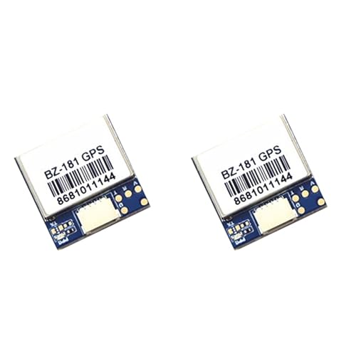 Uikdjgu 2X BZGNSS BZ-181 GPS- mit Dualprotokoll für FPV-Flugsteuerung, Außer Kontrolle Geratene Starrflügel-Rückkehr, Rettungsdrohnenteile von Uikdjgu