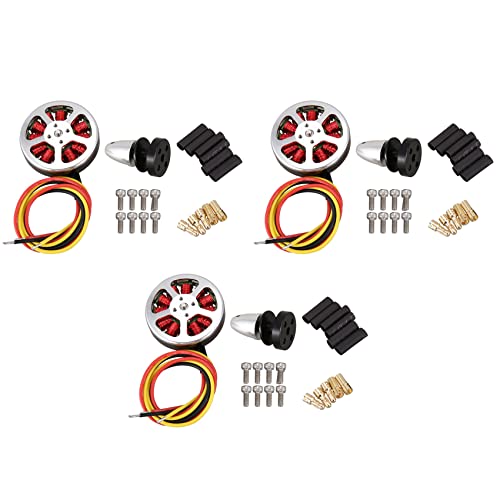 Uikdjgu 3X 5010 Bürstenlose 360 KV Motoren mit Drehmoment für Multi Copter Quad Copter Mehrachsen Flugzeuge-B von Uikdjgu