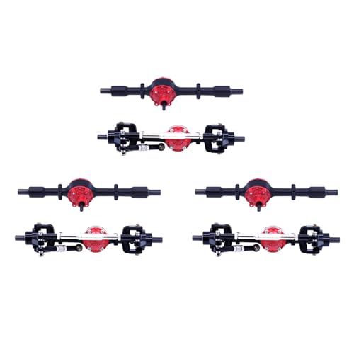 Uikdjgu 3X Metall Vorder- und Hinterachse für C14 C24 C34 C44 B14 B24 1/16 RC Car Upgrades Teile Zubehör,Schwarz Uikdjgu 3X Metall Vorder- und Hinterachse für C14 C24 C34 C44 B14 B24 1/16 RC Car Upgrades Teile Zubehör,Schwarz von Uikdjgu