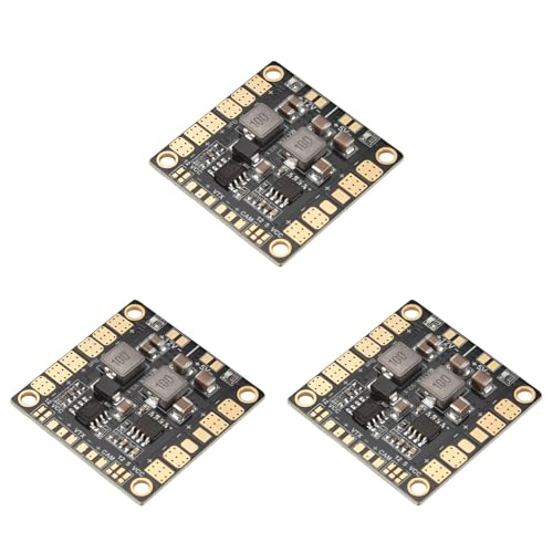 Uikdjgu 3X Mini Power Hub Stromverteilungsplatine PDB mit BEC 5V & 12V für FPV QAV250 ZMR250 Multikopter Quadkopter von Uikdjgu