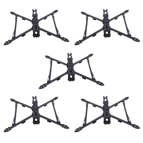 Uikdjgu 5X 3K-Kohlefaserrahmen MARK4 V2 9 387 mm Radstand RC FPV Freestyle Racing Drone-Rahmensatz (B) von Uikdjgu