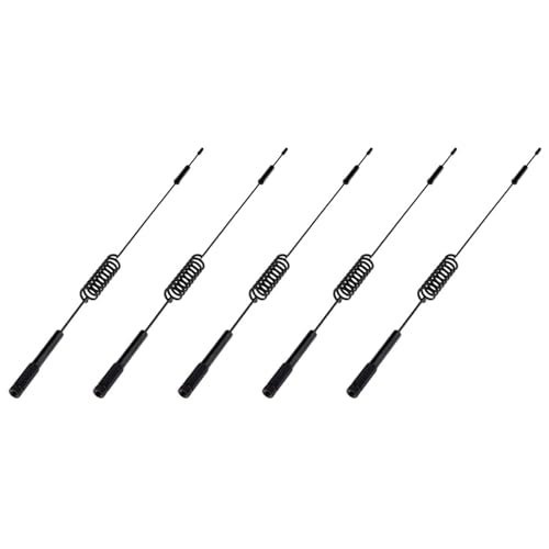 Uikdjgu 5X Antennen mit Schrauben für RC Auto Modell 1/10-4 - Schwarz, 290mm Uikdjgu 5X Antennen mit Schrauben für RC Auto Modell 1/10-4 - Schwarz, 290mm von Uikdjgu