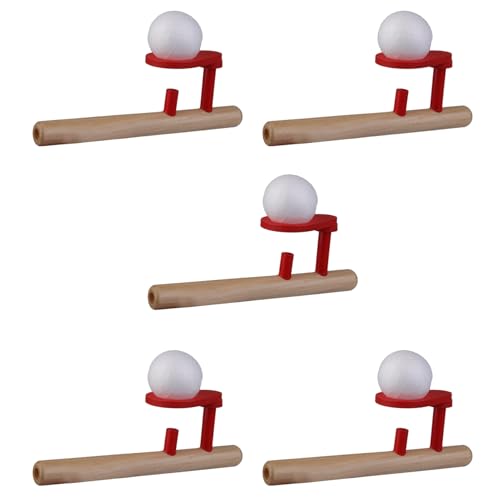 Uikdjgu 5X Klassische Holzspiele Schwimmende Blasrohr & Kugeln Blaest Spielzeug Uikdjgu 5X Klassische Holzspiele Schwimmende Blasrohr & Kugeln Blaest Spielzeug von Uikdjgu