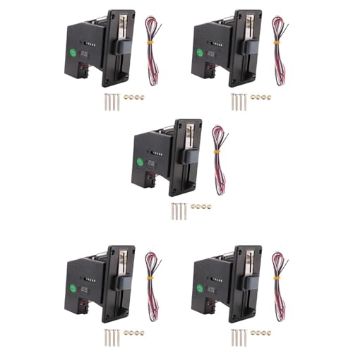 Uikdjgu 5X Multi MüNze Akzeptor MüNze Pusher Speicher für Den Arcade Spiel Ticket Austausch Automaten Uikdjgu 5X Multi MüNze Akzeptor MüNze Pusher Speicher für Den Arcade Spiel Ticket Austausch Automaten von Uikdjgu