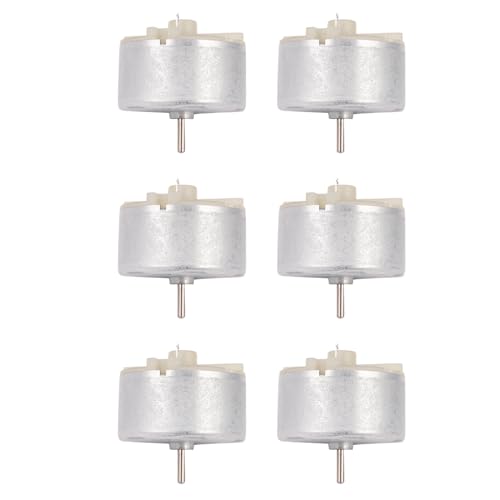 Uikdjgu 6X Neuer Elektrischer Mini-DVD-Motor RF-500TB-12560 6V-4000RPM 32X16mm DC 3V-12V von Uikdjgu