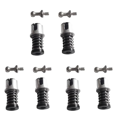 Uikdjgu 6X Schnellspanner M3 Spurstangenkopf Gestänge Kugelkopf Ende Schubstangenkopf Verbinder für RC Modell RC Boot Auto Flugzeug Uikdjgu 6X Schnellspanner M3 Spurstangenkopf Gestänge Kugelkopf Ende Schubstangenkopf Verbinder für RC Modell RC Boot Auto Flugzeug von Uikdjgu