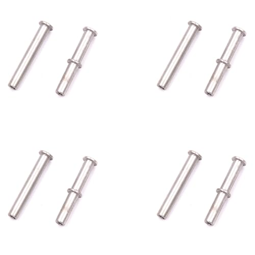 Uikdjgu Für 144001 124019 RC Auto Upgrade Teile Zubehör 8 Stück Lenken Säule von Uikdjgu