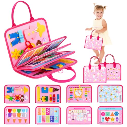 Uilfsur Busy Board Deutsch ab1234Jahre,Montessori Spielzeug ab 1 Jahr,Interaktives Activity Board Spielzeug für Kleinkinder,Geschenke für Mädchen,Thema Eiscreme Uilfsur Busy Board Deutsch ab1234Jahre,Montessori Spielzeug ab 1 Jahr,Interaktives Activity Board Spielzeug für Kleinkinder,Geschenke für Mädchen,Thema Eiscreme von Uilfsur