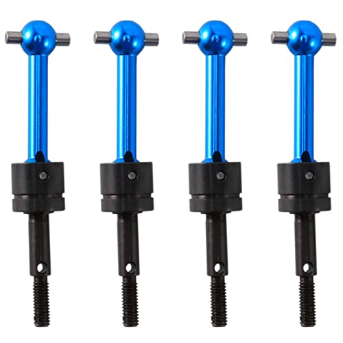 Uinfhyknd 4 StüCk Metall Universalantriebswelle CVD 53792 für -01 TT01-02 TT02 TA04 1/10 RC Upgrade Teile von Uinfhyknd
