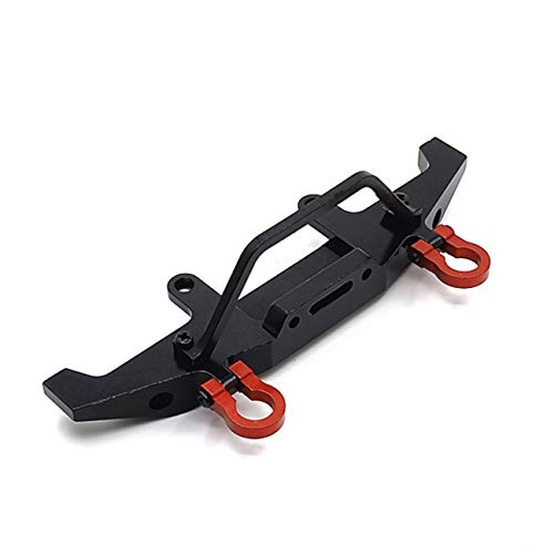Uinfhyknd Metall Front StoßStange für C14 C24 C24-1 1/16 RC & Crawler Upgrade Teile ZubehöR, Schwarz von Uinfhyknd