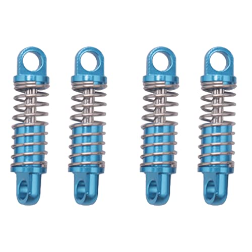 Uinfhyknd Stoßdämpfer für Upgrade-Teile aus Metall für Autoteile 1/28 K969 K979 K989 K999 P929 P939 mit Fernbedienung, Blau von Uinfhyknd