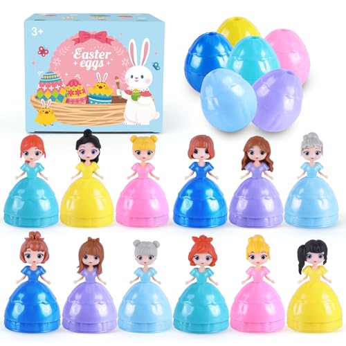 Uiseba Ostergeschenke Kinder 12 Stück Ostereier Zum Befüllen mit Eierschalen-Mädchenspielzeug Ostereier Plastik für Ostereier Deko Partygeschenk Ostereiersuche für Ostern Geschenke Kinder Uiseba Ostergeschenke Kinder 12 Stück Ostereier Zum Befüllen mit Eierschalen-Mädchenspielzeug Ostereier Plastik für Ostereier Deko Partygeschenk Ostereiersuche für Ostern Geschenke Kinder von Uiseba