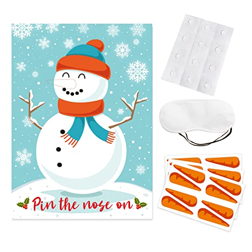 Anstecknadel mit der Nase eines Schneemanns, Weihnachtsmann für Themenpartys, Wanddekoration, Poster Anstecknadel mit der Nase eines Schneemanns, Weihnachtsmann für Themenpartys, Wanddekoration, Poster von Uitndvyte
