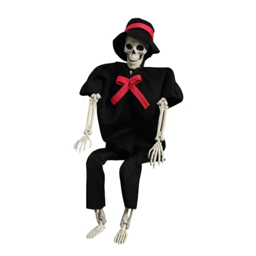 Gruselige Totenkopf-Dekoration, gruselige Halloween-Party, Heimzubehör, realistische Skelett-Skulptur-Figur Gruselige Totenkopf-Dekoration, gruselige Halloween-Party, Heimzubehör, realistische Skelett-Skulptur-Figur von Uitndvyte