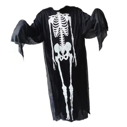 Halloween Kostüm mit Halloween Skelett Muster für Kinder - Langarm-Totenkostüm für Jungen und Mädchen Halloween Kostüm mit Halloween Skelett Muster für Kinder - Langarm-Totenkostüm für Jungen und Mädchen von Uitndvyte