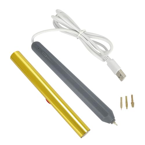 Heißes Papierrollen-Set, Aluminiumfolien-Stifte, USB-Starter, Thermopapier-Stift für Sammelalben, Werkzeug-Set zum Basteln von Zeichenkarten von Uitndvyte
