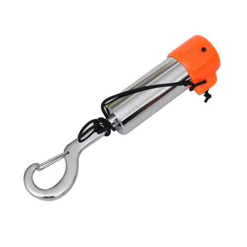 Scuba Diving Safety Tank Rassel Stick Unterwasser-Shaker Nicht korrosiver Metall Rasselstab mit Signalglocke Clip/Seil von Uitndvyte