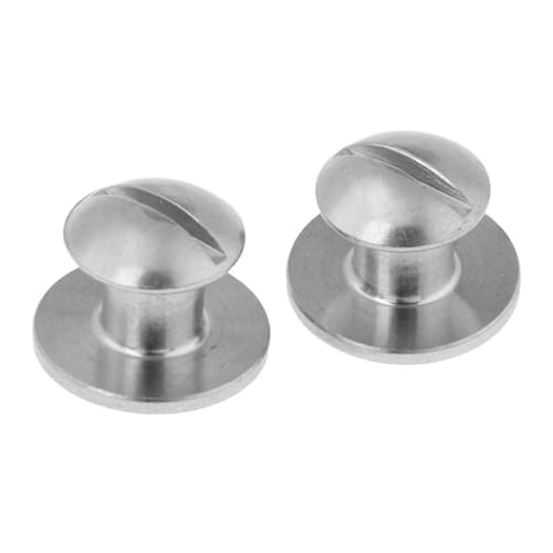 Tauch-Rückplatten-Befestigungsschrauben für Tauchausrüstung M7 x 10 mm, Befestigungsschrauben aus Edelstahl, 2 Stück Tauch-Rückplatten-Befestigungsschrauben für Tauchausrüstung M7 x 10 mm, Befestigungsschrauben aus Edelstahl, 2 Stück von Uitndvyte
